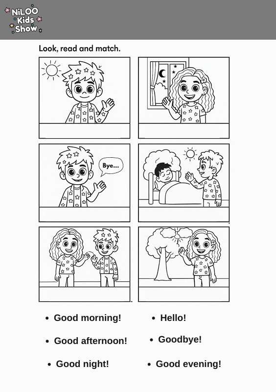 Greeting Worksheet Thumbnail